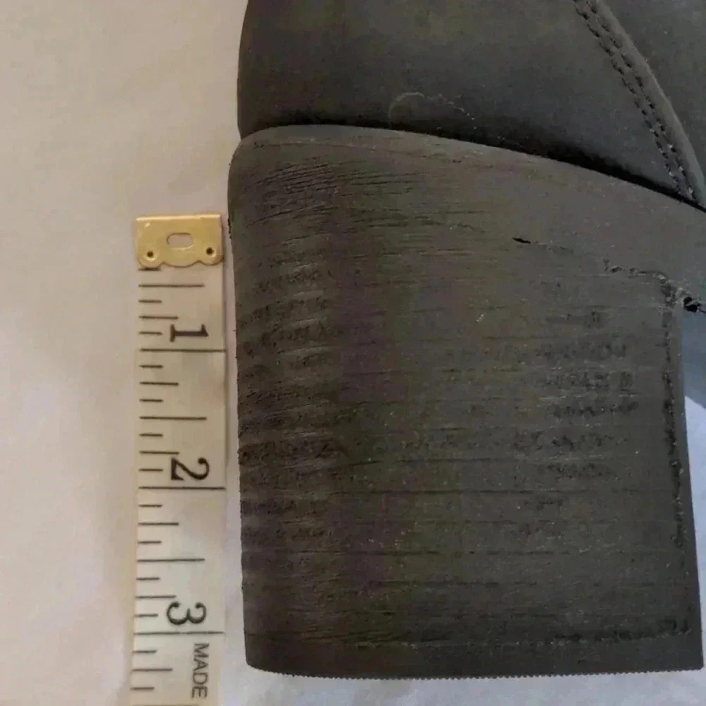 Crown Vintage inner zip heeled Boots 9 1/2 - Picture 9 of 9